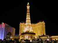 Las Vegas' version of the Eiffel Tower